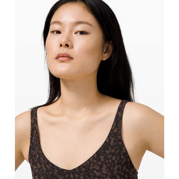 Lululemon Align Tank Wild Thing Camo Brown Earth Multi Size 4 - Picture 4 of 10